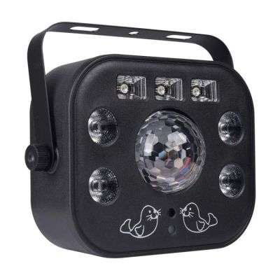 LIGHT4ME MULTIPHASE - LED-UV-Wash-Stroboskop mit verschiedenen Effekten