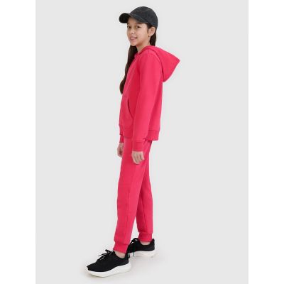 5. Mädchen-Sweatshirt mit Reißverschluss und Kapuze 4F 4FJWSS25TSWSF1706-55S