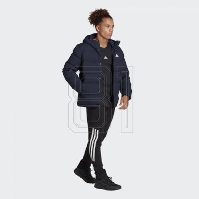 6. Adidas Helionic Daunenjacke mit Kapuze M HG8750