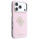 4. Guess Smooth & Big Strass Logo Hülle für iPhone 18 Pro Max / 17 Pro Max - Pink