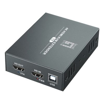3. LevelOne HVE-8111 AV Extender AV-Sender und -Empfänger Schwarz