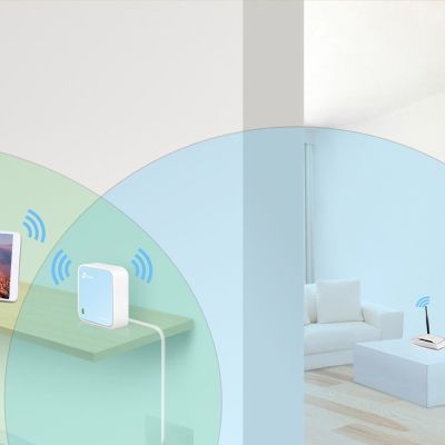 5. TP-LINK TL-WR802N Router (ADSL2+, xDSL; 2,4 GHz)
