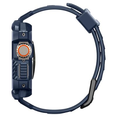34. Spigen Rugged Armor Pro Hülle für Apple Watch Ultra 1/2 (49 mm) – Marineblau