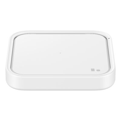 2. Samsung Flaches Induktionspad, Schnellladefunktion 15 W (Netzteil nicht im Lieferumfang enthalten), Weiß