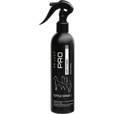 DR. LUCY – PRO STYLE SPRAY – REGENERIERENDE SPÜLUNG MIT WEIZENPROTEIN UND SEIDE FÜR HUNDE