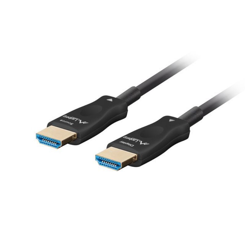 LANBERG HDMI-KABEL M/M V2.1 20M 8K OPTISCH AOC CA-HDMI-30FB-0200-BK