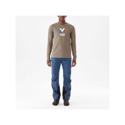 3. MILLET M CHAMONIX TRI TS LS T-Shirt braun