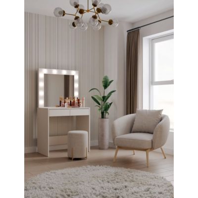 3. Marina Schminktisch-Set T+ 2S+L KASCHMIR