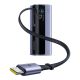 2. Baseus EnerGeek GR11 20000mAh 145W Powerbank mit einziehbarem Kabel – Grau