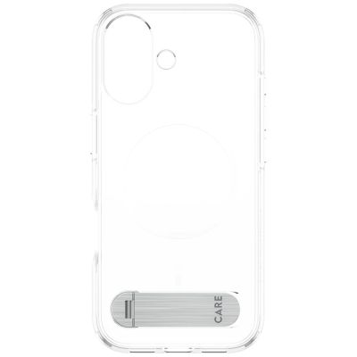 3. CARE by PanzerGlass Feature Case mit Kickstand MagSafe für iPhone 17 - Transparent