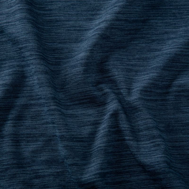 2. Luxe Kurzarm-Laufshirt für Herren, Schwarz