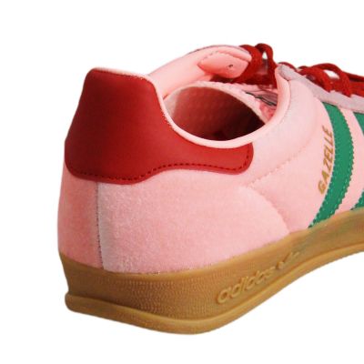 9. Adidas Gazelle Indoor Damenschuhe W Pink Velvet - JI2713