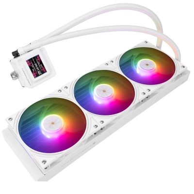 10. CPU-Wasserkühlung Thermalright Frozen Warframe 360 SE ARGB, Weiß