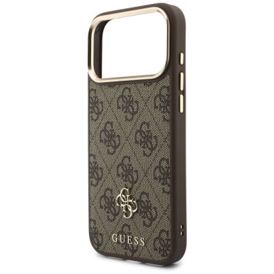6. Guess 4G Hülle mit MagSafe-Wallet für iPhone 18 Pro / 17 Pro – braun