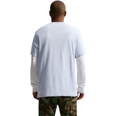 2. Nike NSW T-Shirt mit Icon Swoosh, Herren, Blau, DC5094 408