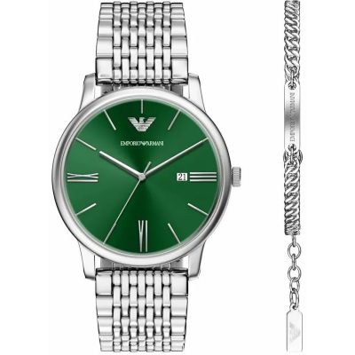 Emporio Armani Minimalist Herrenuhr AR80087SET + Box