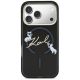 3. Karl Lagerfeld IML Choupettes Karl Script Logo MagSafe Hülle für iPhone 17 Pro - Schwarz