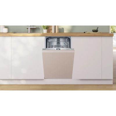 2. BOSCH SPH4EKX17E Einbaugeschirrspüler, vollintegriert, 45 cm, Vario-Schiebescharniere