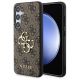 Guess 4G Big Metal Logo Hülle für Samsung Galaxy S24 - braun