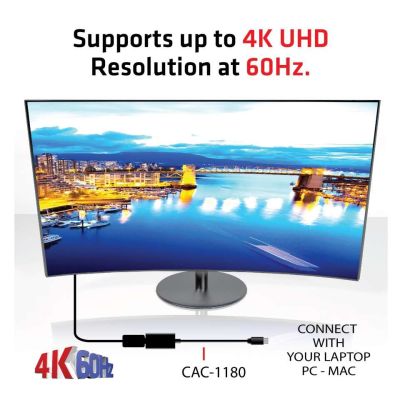 4. CLUB 3D CAC-1180 Mini DisplayPort 1.4 zu HDMI 2.0b HDR Aktivadapter