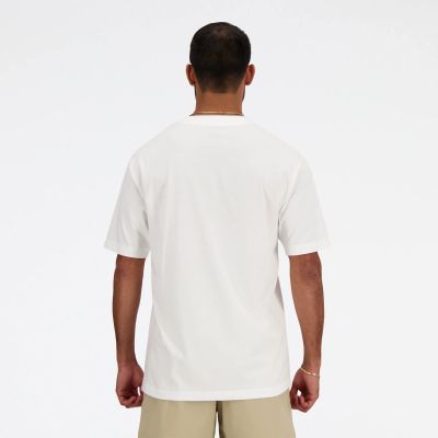7. New Balance T-Shirt Kleines Logo M MT41509WT