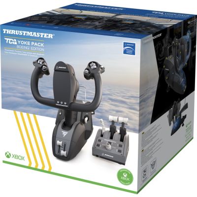 7. Thrustmaster TCA Yoke Pack Boeing Edition Schwarz, Grau USB-Fightstick PC, Xbox, Xbox One, Xbox One S, Xbox One X, Xbox Series S, Xbox Series X