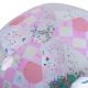 2. Aufblasbarer Strandball 50 cm, rosa Glitzer 53197