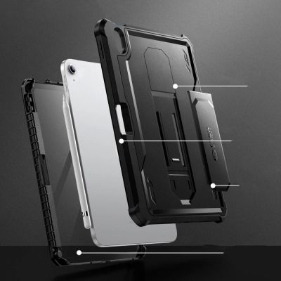 3. Tech-Protect Kevlar Pro Hülle für iPad 10,9" 2022 - Schwarz