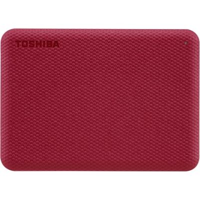 5. Toshiba Canvio Advance Externe Festplatte 4 TB 2,5" USB Typ-A 2.0/3.2 Gen 1 (3.1 Gen 1) Rot