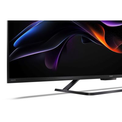 6. SHARP 55HR7265E QLED 55" 4K Ultra HD Google TV Dolby Digital Plus DVB-T2 Schwarz