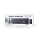 3. GEMBIRD Kabelloses Tastatur- und Maus-Set, US-Layout, Schwarz