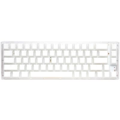 11. Ducky One 3 Aura White SF Gaming-Tastatur USB QWERTY American International Weiß