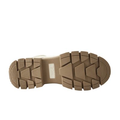 5. Lee Cooper Damen-Winterstiefel, beige, gefütterte Stiefeletten