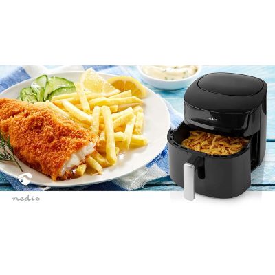 10. Heißluftfritteuse Nedis 7,2 l KAAF170BK
