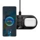 9. Baseus Digital LED Display Dual Wireless Ladegerät mit Digitalanzeige 20W schwarz (WXSX010101)