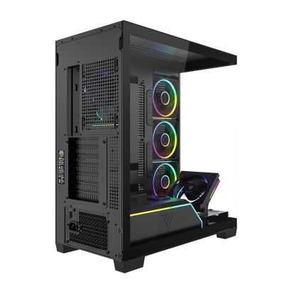 6. MODECOM VOLCANO STELLAR PLUS ARGB MIDI 5F SCHWARZES GEHÄUSE