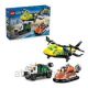 25. LEGO City 60505 Flugzeug, Service-LKW und Hovercraft