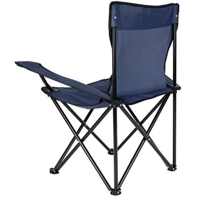 16. Klappbarer Campingstuhl 50 x 50 x 80 cm, Marineblau