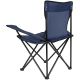 16. Klappbarer Campingstuhl 50 x 50 x 80 cm, Marineblau
