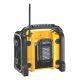 9. DeWALT DCR020-QW Tragbares Digitalradio, Schwarz, Gelb