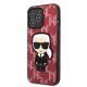 2. Karl Lagerfeld KLHCP13XPMNIKPI iPhone 13 Pro Max 6.7" Hardcase Rot/Rot Monogram Ikonik Patch