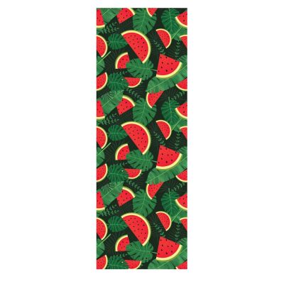 GRÜNBLAUER KLASSISCHER BEECHEN-DECKSTUHL MIT WASSERMELONEN-DRUCKMUSTER GB183 WASSERMELONE