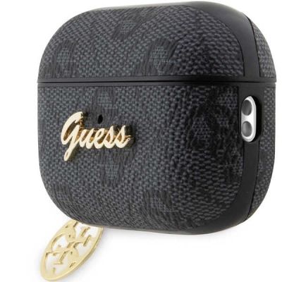 3. Guess GUAP2G4GSMK AirPods Pro 2 Cover schwarz/schwarz 4G Charm Collection