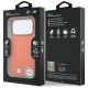 8. BMW M Quadrille Kevlar Metall Logo MagSafe Hülle für iPhone 17 Pro Max / 18 Pro Max - Orange