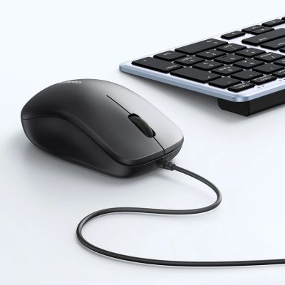 3. Ugreen kabelgebundene optische Maus – schwarz