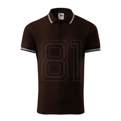 2. Malfini Urban M MLI-21927 Kaffee-Poloshirt