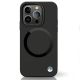 9. BMW BMHMP14LSILBK2 Hülle für iPhone 14 Pro – schwarz Signature Liquid Silicone MagSafe