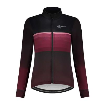Rogelli IMPRESS II Damenjacke, bordeauxrot, XS