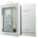 8. Guess IML Flowers Pearl Strap MagSafe Hülle für iPhone 18 Pro / 17 Pro – grün