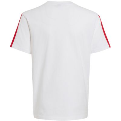 2. adidas FC Bayern München Kinder-Trikot weiß und rot KG2591